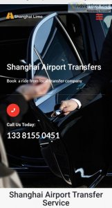 Shanghai airport taxi service