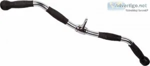 RANDY and TRAVIS RUBBER-COATED REVOLVING CURL ROW BAR ATTACHMENT