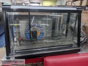 Hot Food Warmer Glass Showcase -- FMA OMCAN 47INCH