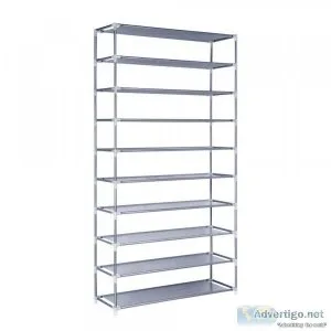 10 Tier Stackable Shoe Rack