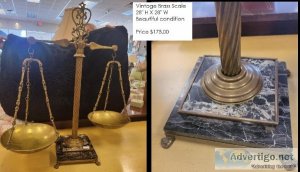 Vintage Brass Scale