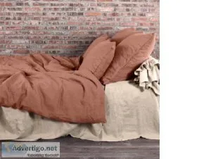 Natural andWashed Linen Bedding In US  Linenshed.us