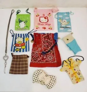 Embroidered Pouches - Different Size Variety - 5 (Pasadena)