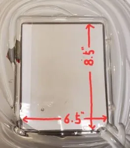 Frosted Glass Picture Frame - 15 (Pasadena)