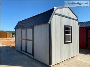 10x16 estate series lofted building