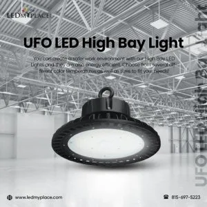 Order Now UFO LED High Bay Light Improve Warehouse Efficiency