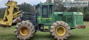 2007 Deere 643J Wheel Feller Buncher For Sale In Jasper Tennesse