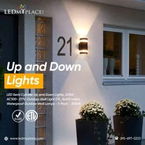 Find an Attractive Lighting Fixture with Up and Down Lights from