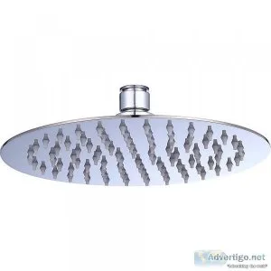 200mm Shower Head Round 304SS Polished Chrome Finish