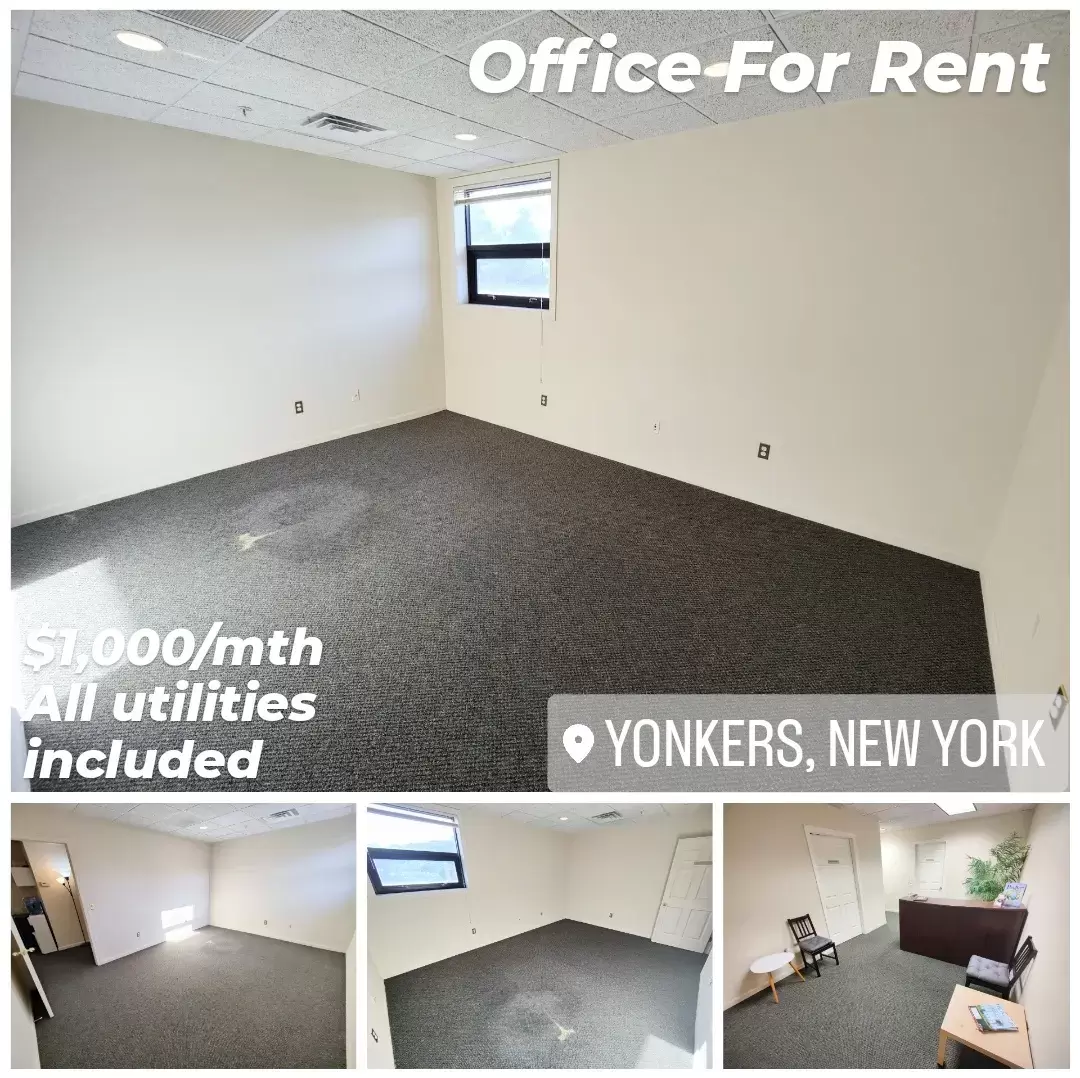 Office for rent in a professional business building in Yonkers