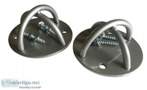 PAIR OF WALL CROSS ANCHOR MOUNTS