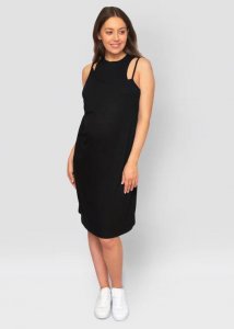 Shop Australian Maternity Essential Black Dress - &uacuteton