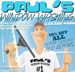 Window washinggutter cleaning and repairs