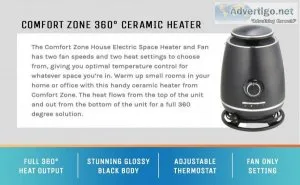 COMFORT ZONE HEATERS FOR SALE