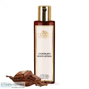 Chocolate body lotion