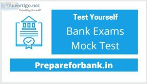 Ultimate mock test for bank exam preparation