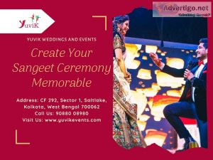 Best sangeet event planner in kolkata