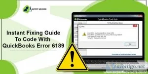 How to troubleshoot quickbooks error code 6189?