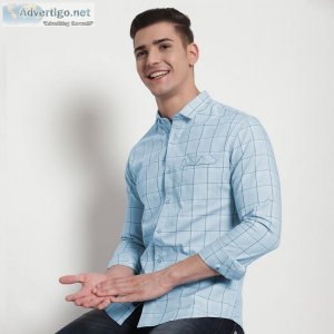 Buy checked shirts online from wide options at beyoung