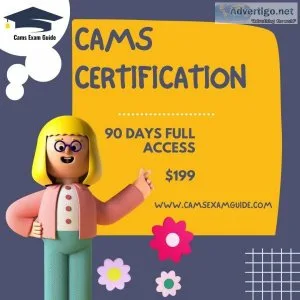 Cams Certification  CAMS Exam Guide