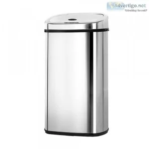 50L Stainless Steel Motion Sensor Rubbish Bin