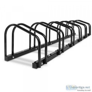 PORTABLE BIKE 6 PARKING RACK BICYCLE INSTANT STORAGE STAND &ndas
