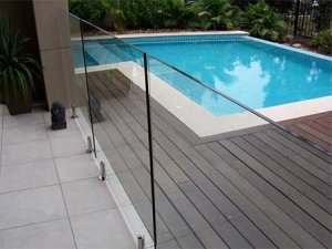 Glass pool fencing dubai