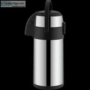 Air Pot For Tea Coffee 5L Pump Action Insulated Airpot Flask Dri