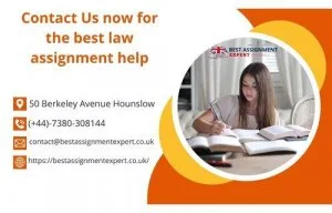 Contact Us now for the best law assignment help