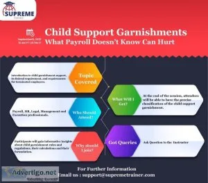Child Support Garnishments  What Payroll Doesn&rsquot Know Can H