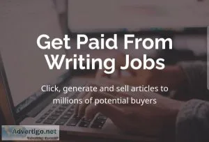Get Paid From Writing Jobs