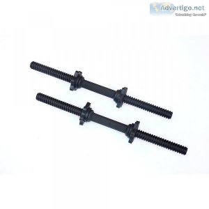45CM &ndash 1 PAIR DUMBBELL BAR 25MM DIAMETER &ndash PVC COATED 