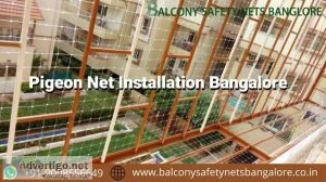 Pigeon net installation bangalore