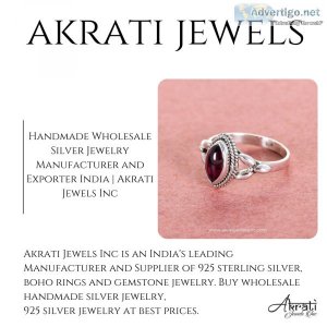 Handmade wholesale silver jewelry manufacturer and exporter indi