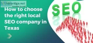 How to choose the right local seo company in texas