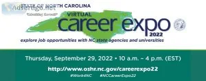 2022 State of NC Virtual Career Expo