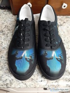 Star Wars Canvas Shoes Mens Size 13