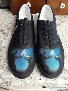 Star Wars Canvas Shoes Mens Size 13