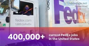 Want to be a part of OUR FEDEX TEAM
