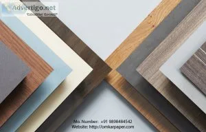 Coating paper | sunmica paper in ahmedabad - omkar paper