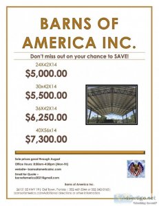 Barns of America Inc.