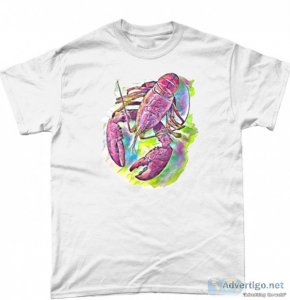 LOBSTER Crustacean Core T-Shirt by Welovit