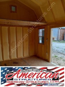 REPO - 10X16 - SIDE LOFTED BARN - ELECTRICAL and INSULATION