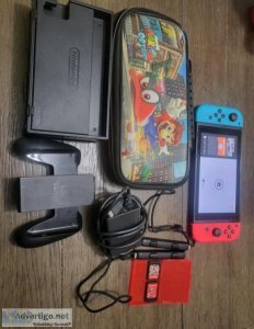 NINTENDO SWITCH CONSOLE ONLY NO GAMES