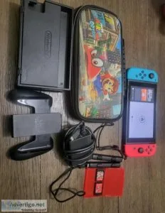 NINTENDO SWITCH CONSOLE ONLY NO GAMES