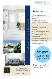 Luxury Tiny Home Community (2023)