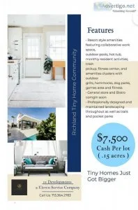 Luxury Tiny Home Community (2023)