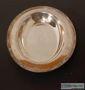 2 Piece 12 inches Silver Serving Tray