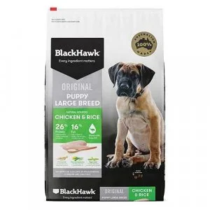 Buy BlackHawk Puppy Large Breed ChickenRice Dog Food Online