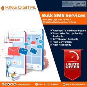 Best bulk sms service provider in delhi